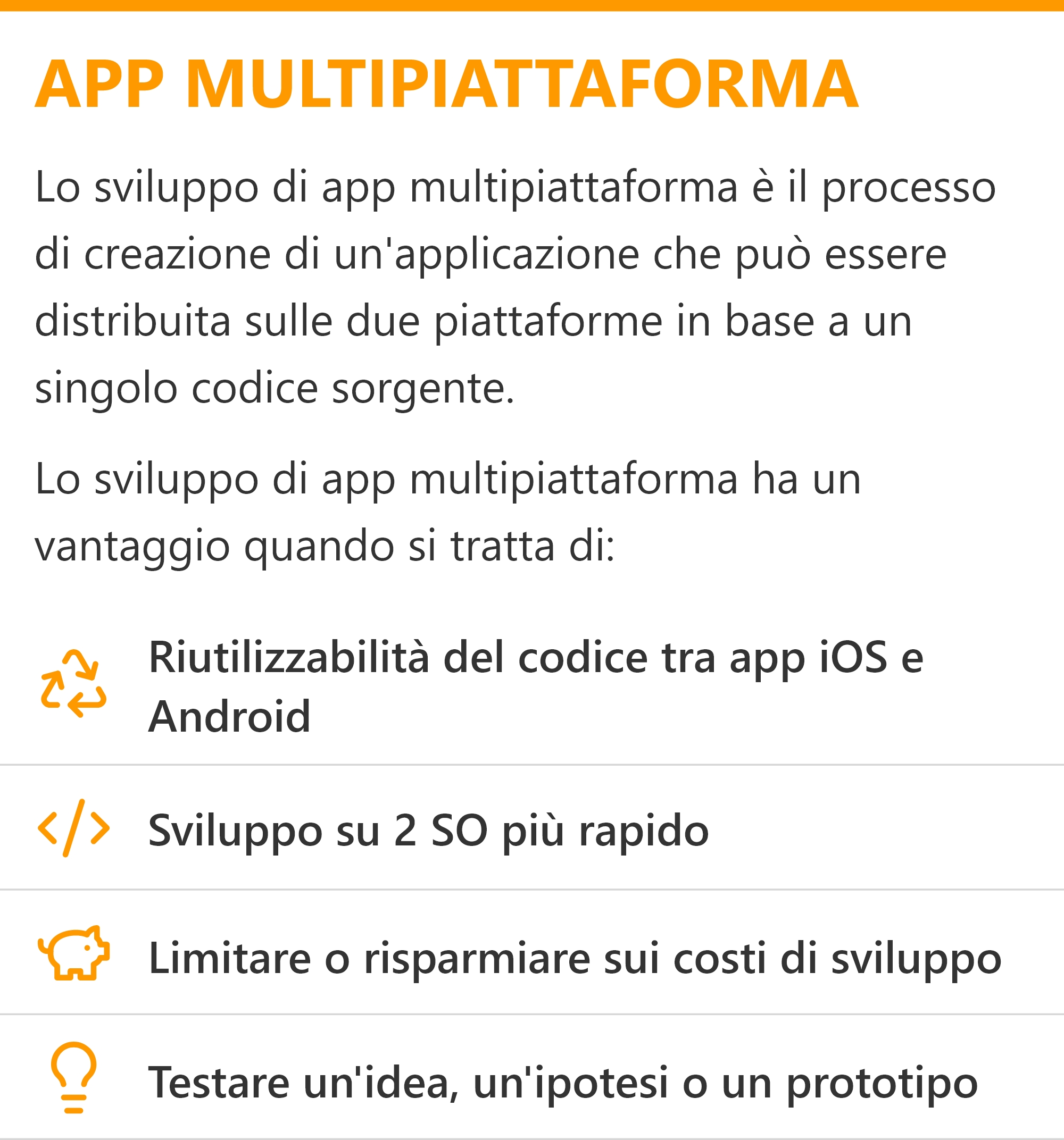 App Multipiattaforma