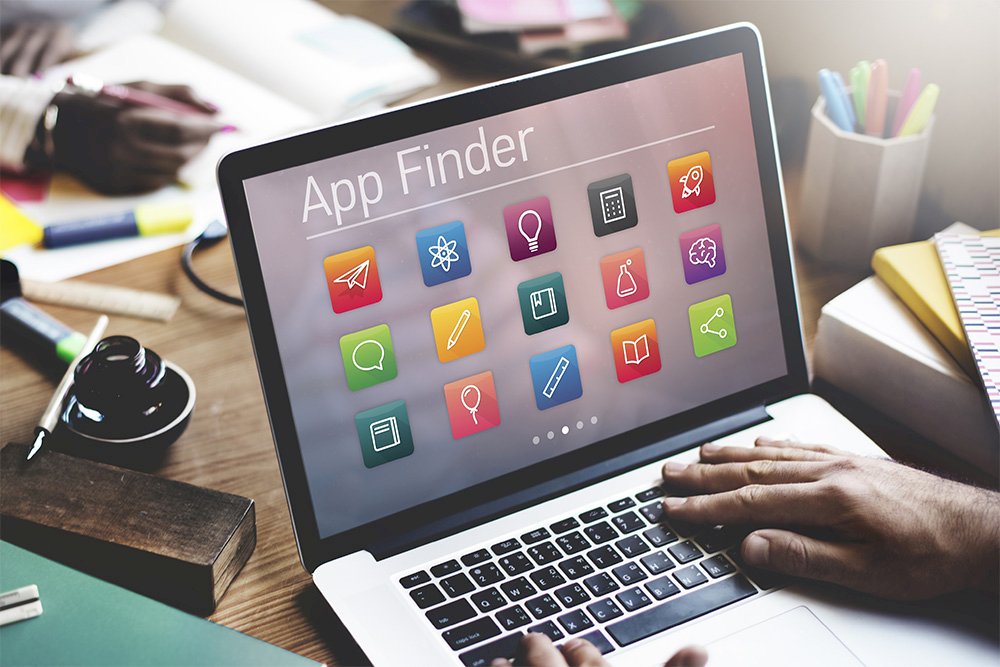 What is an app finder for?