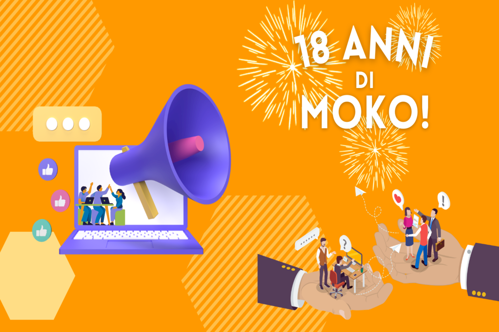 Moko festeggia 18 anni di innovazione e successo!