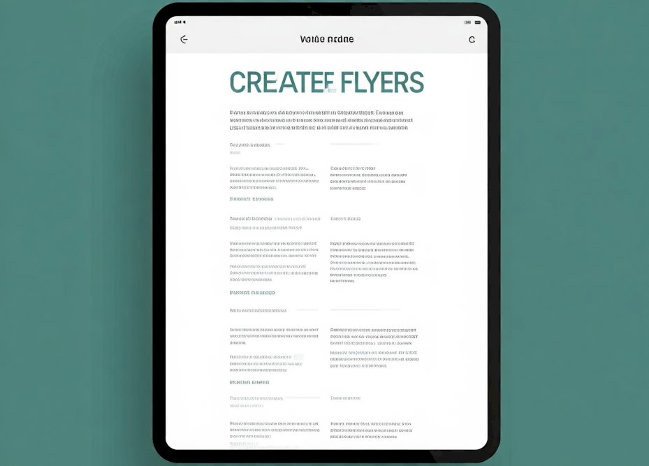 The importance of a web app for creating flyers and producing POP material for companies